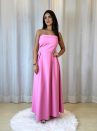 vestido lais rosa
