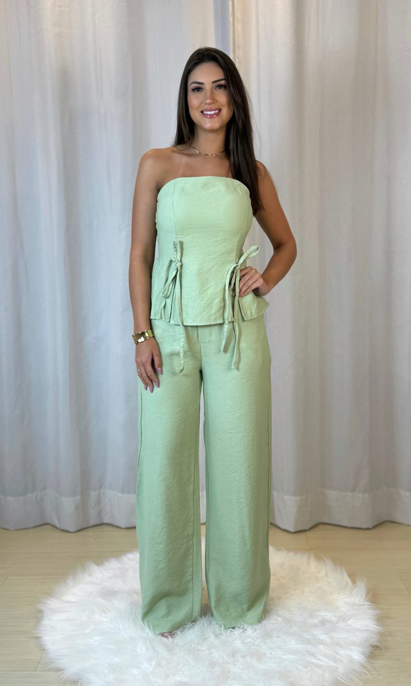 conjunto ale verde pistache