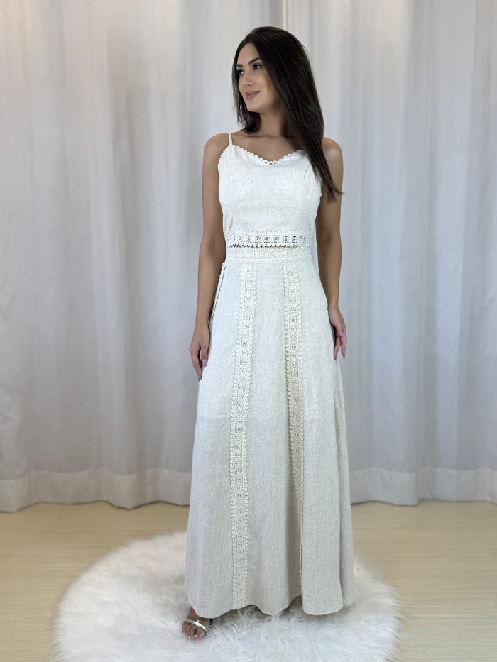 conjunto mari cru linho