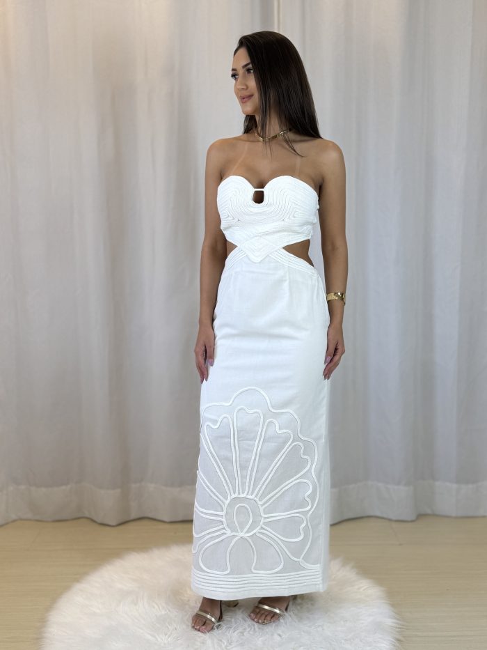 vestido greicy branco