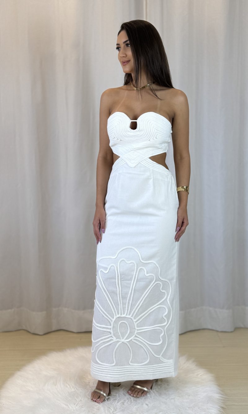 vestido greicy branco