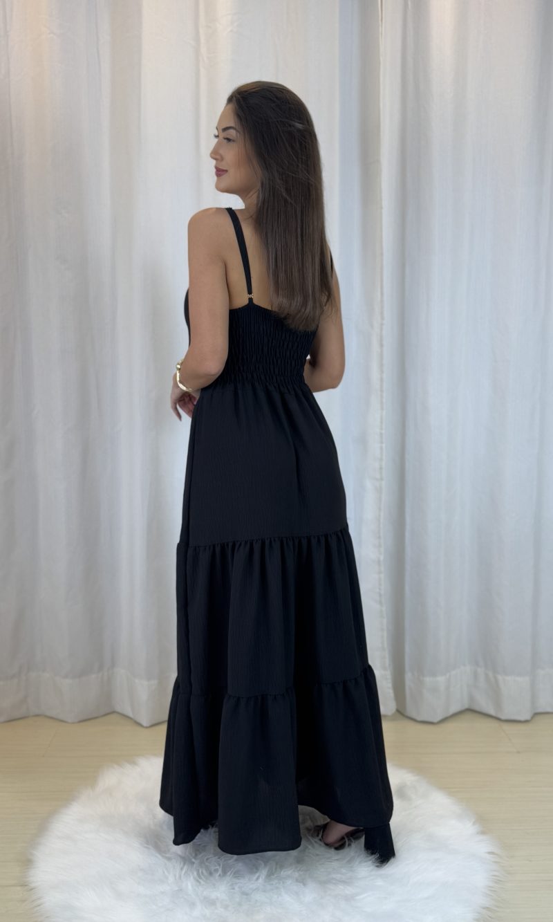 vestido oferta preto