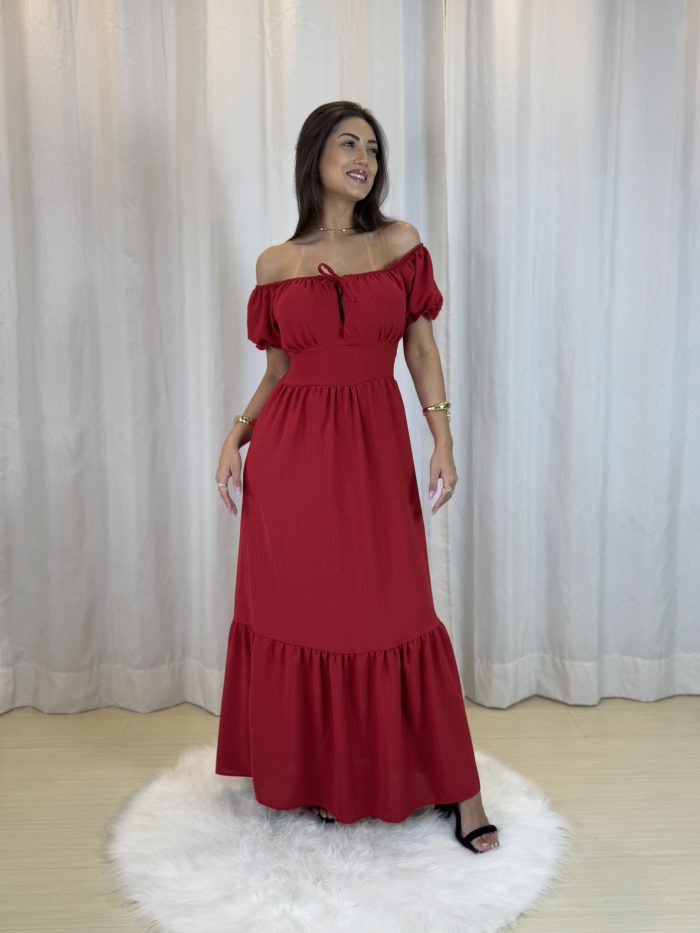 vestido oferta camponesa vermelho vestido oferta camponesa vermelho