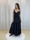 vestido alça oferta preto
