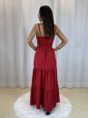 vestido laço oferta vermelho