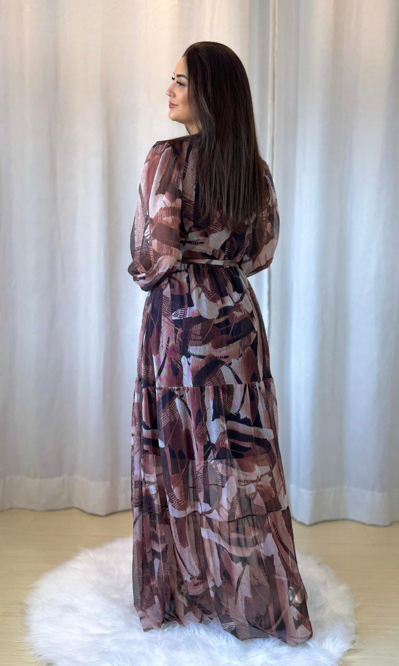 vestido juliana estampado