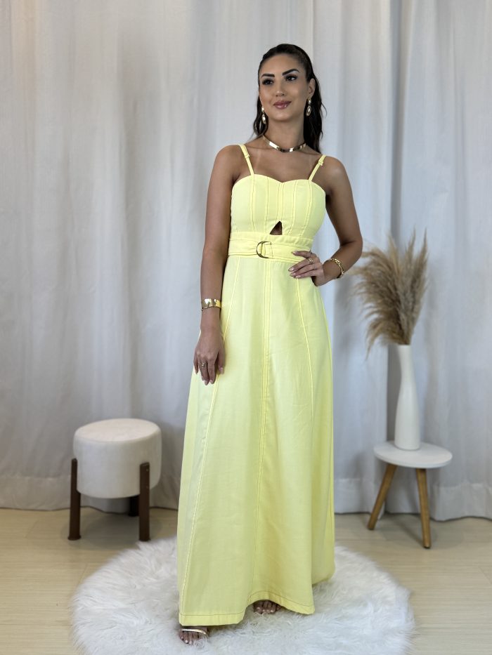 vestido bianca amarelo manteiga vestido bianca amarelo manteiga