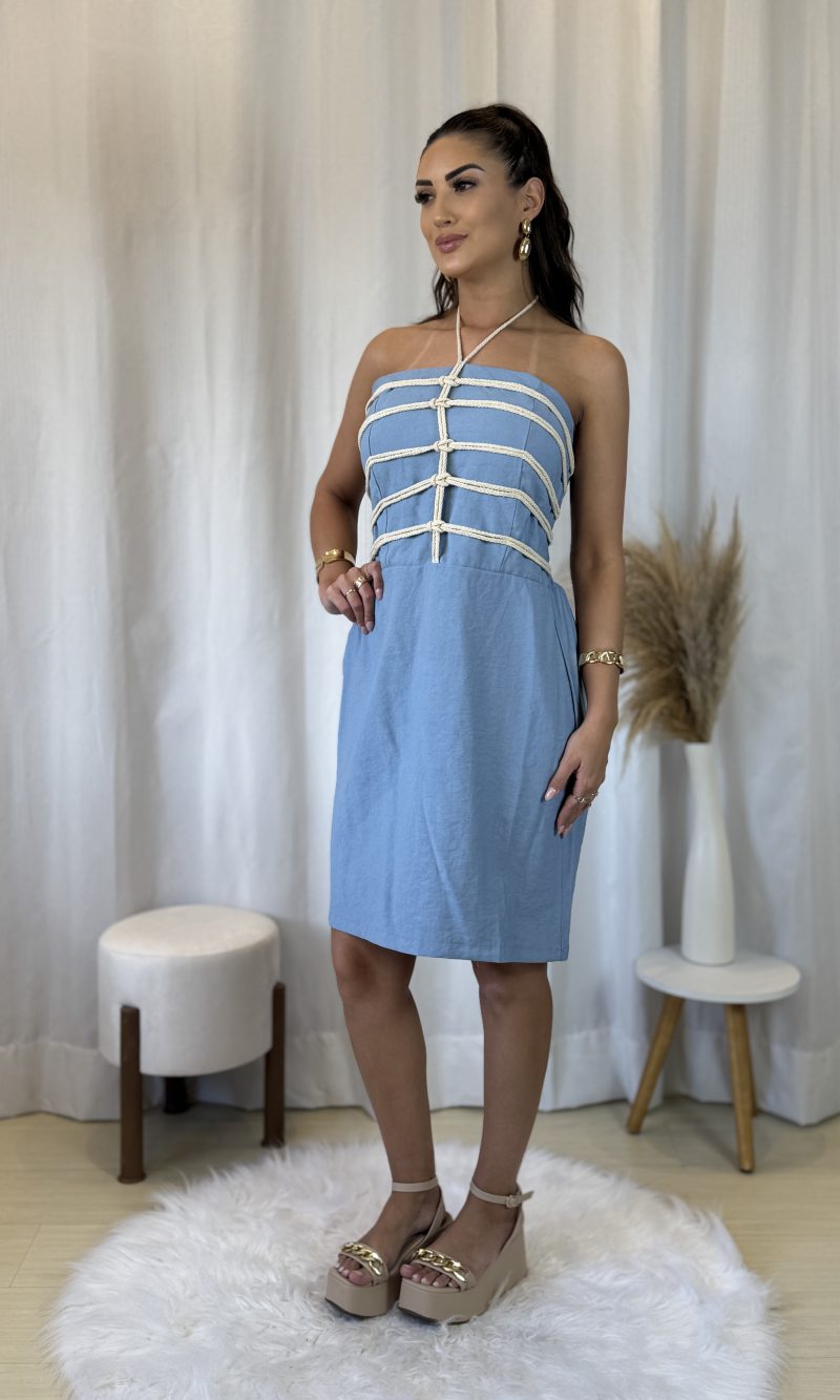 vestido vanessa azul bebê